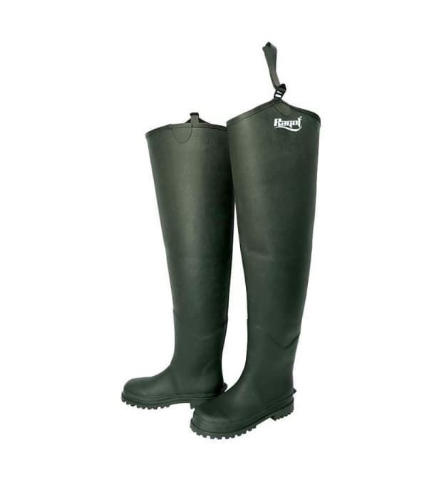 Botas altas de pesca Ragot forrada neopreno - Imagen 1