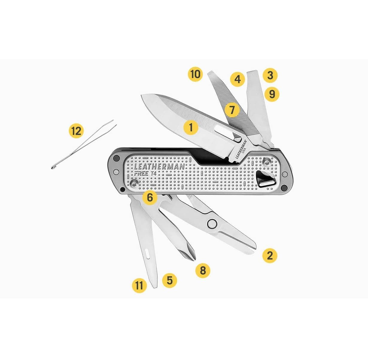 Navaja multiusos Leatherman Free T4 - Imagen 2